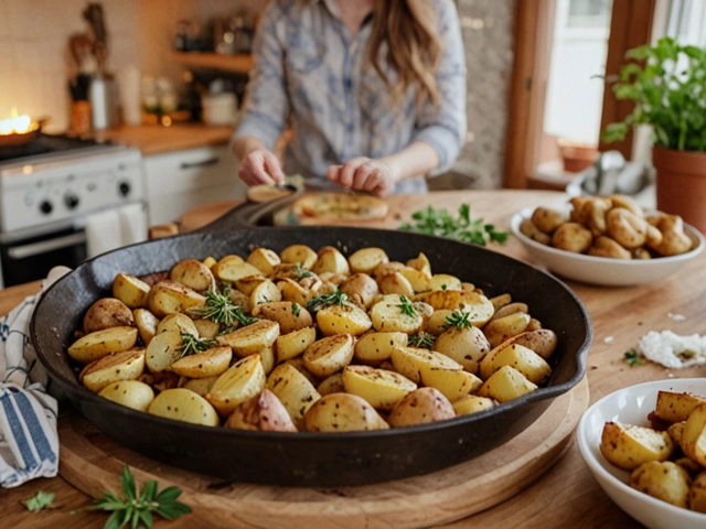 Jak udělat dokonalé americké brambory na pánvi
