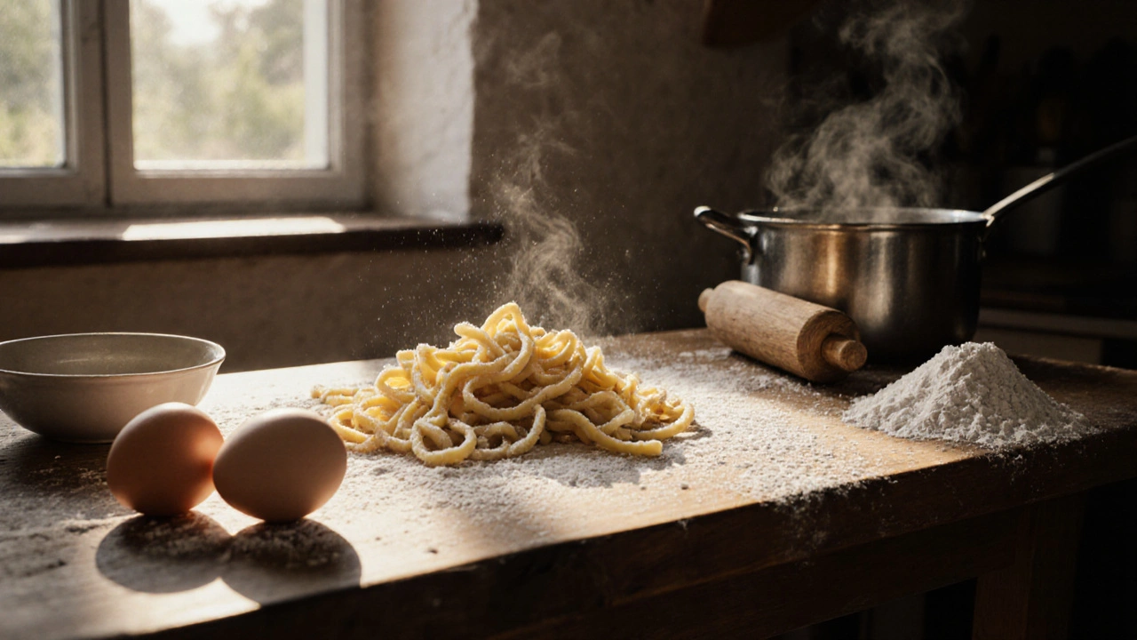 Jak udělat domácí nudle do polévky: jednoduchý recept pro skutečně chutnou polévku