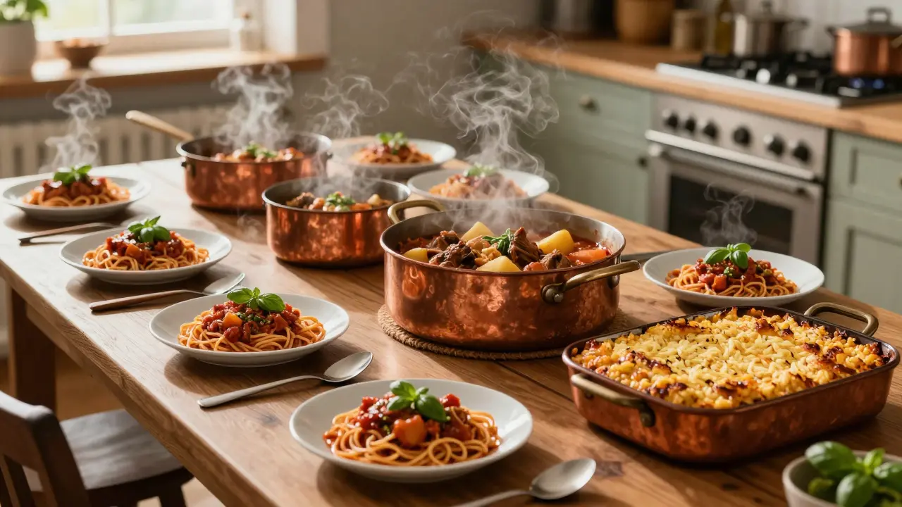 Co vařit pro 20 lidí? Praktické nápady na jídlo pro velkou skupinu