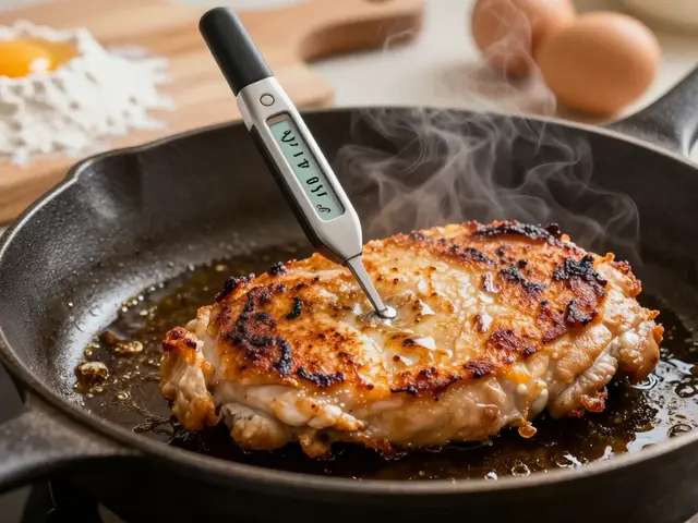 Jak dlouho se dělá kuřecí řízek na pánvi a v troubě?